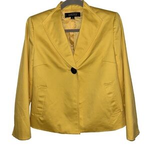 Kasper Retro Yellow Blazer Vintage
